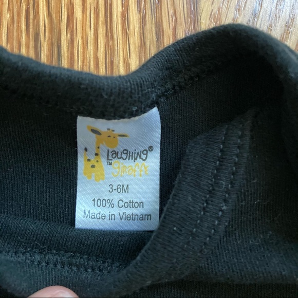 Star Wars Black Baby Onesie 3-6M - Picture 2 of 4